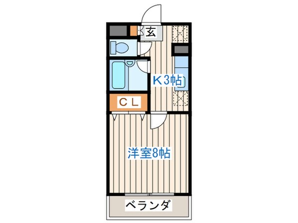 リバ－ヒルズの物件間取画像